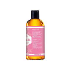Leven Rose Emu Oil natural amber bottle keeps purity intact.