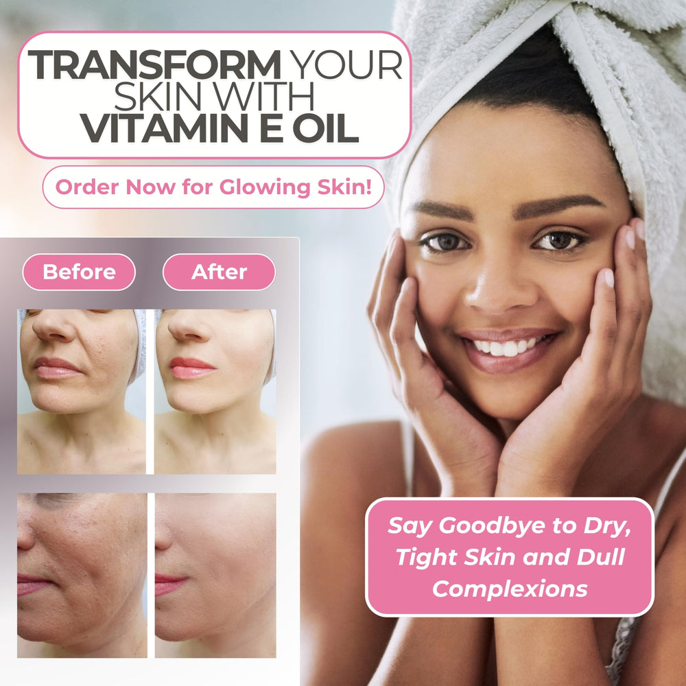 Leven Rose Vitamin E oil used in daily skin care routine.