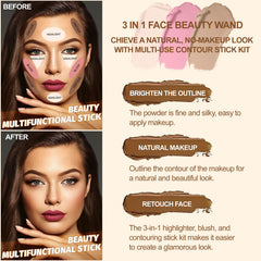 Lezero bronzer stick swatch for sun-kissed depth and easy blending.