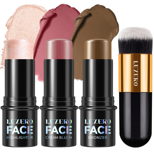 Lezero Contour Stick Kit packaging showcases a versatile tool for quick daily sculpting.
