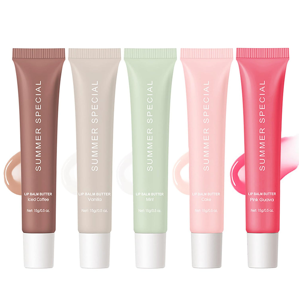LFuTPm vanilla nude lip balm for subtle color and hydration.