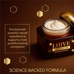 LHIVE clean beauty label highlights paraben-free and cruelty-free ethics.