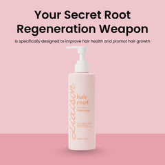 Liaison Hair Bond Shampoo olive oil droplets highlight rich scalp nourishment.