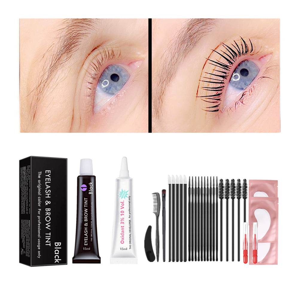 Libeauty Black Lash Tint Kit packaging for at-home professional results