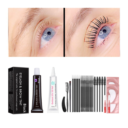 Libeauty Black Lash Tint Kit packaging for at-home professional results