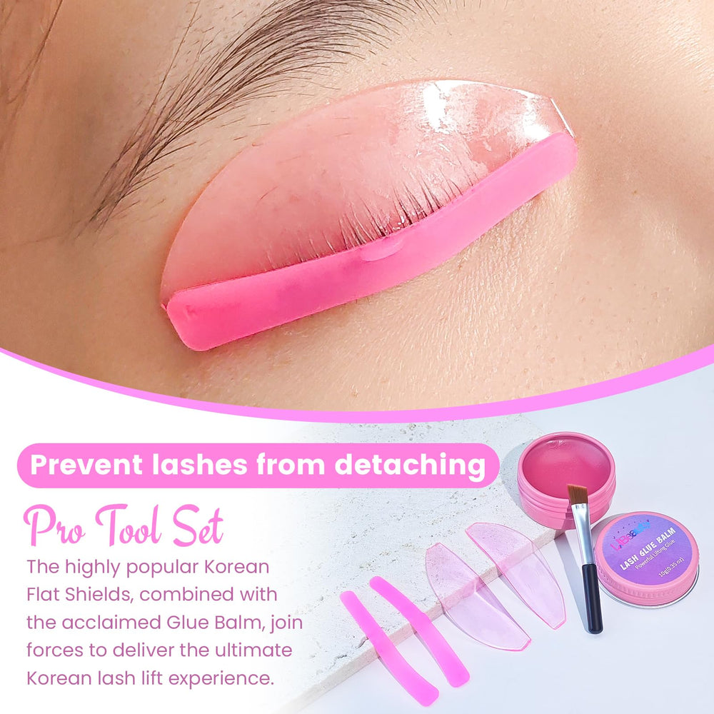 Libeauty flat shields 1mm ultra-thin pair ensures precise lash foundation