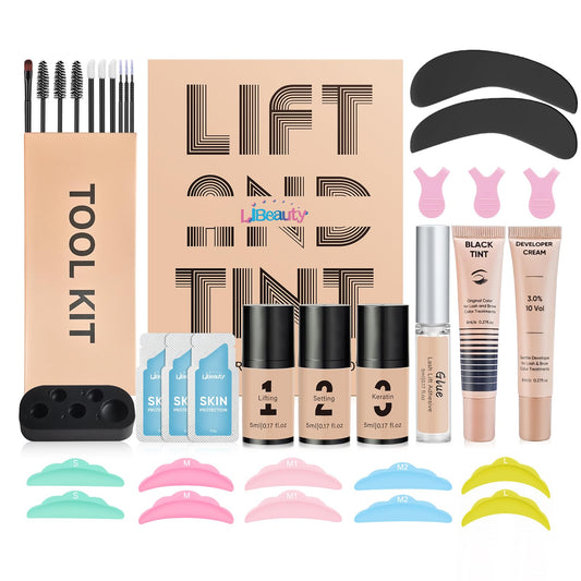 Libeauty Lash Lift Kit front view for easy, at-home professional results.