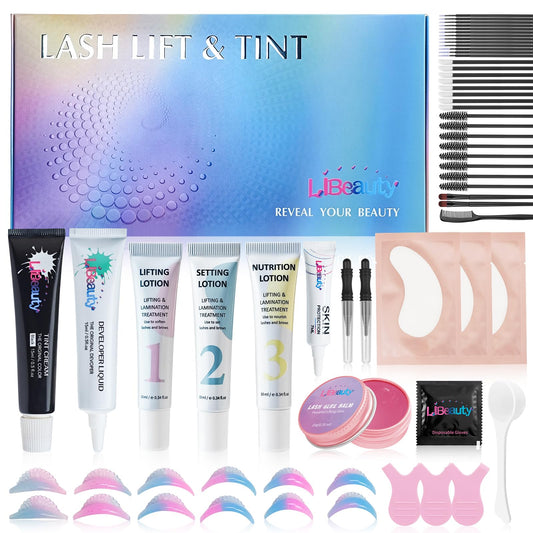 Libeauty Lash Lift Kit packaging for at-home use with professional-grade results
