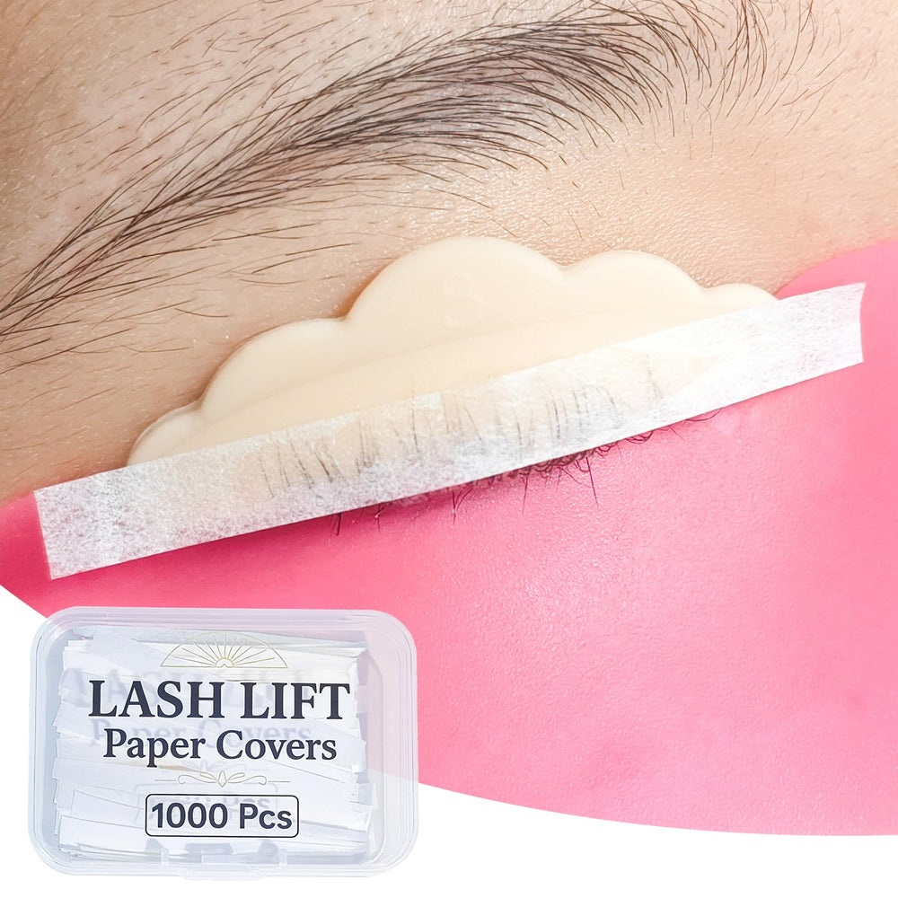 Libeauty lash lift papers 1000pcs box for disposable salon use
