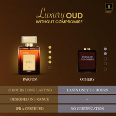 Liberty OudGold Intense gift-pack ready for birthdays or anniversaries