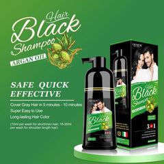 Lichen Professional quick grey-coverage in five minutes for natural dark brown shade.