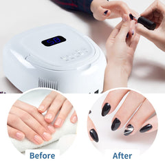 Liddy Art 60W nail lamp with removable bottom plate for easy cleaning.