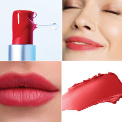 Lido Lips multi-use balm on cheeks for coordinated color