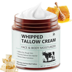 Liefiet Beef Tallow Skin Cream Jar nourishes with daily moisture.