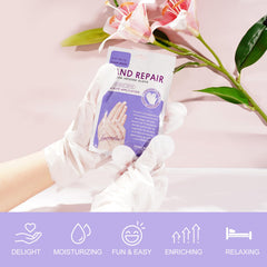 Liefiet moisturizing gloves closeup showing hydration potential