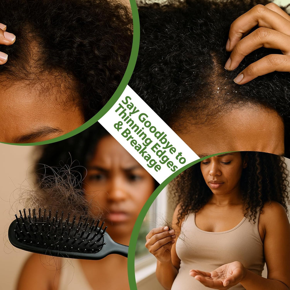 Lifewitqueenp scalp oil application demonstrates quick absorption under protective styles