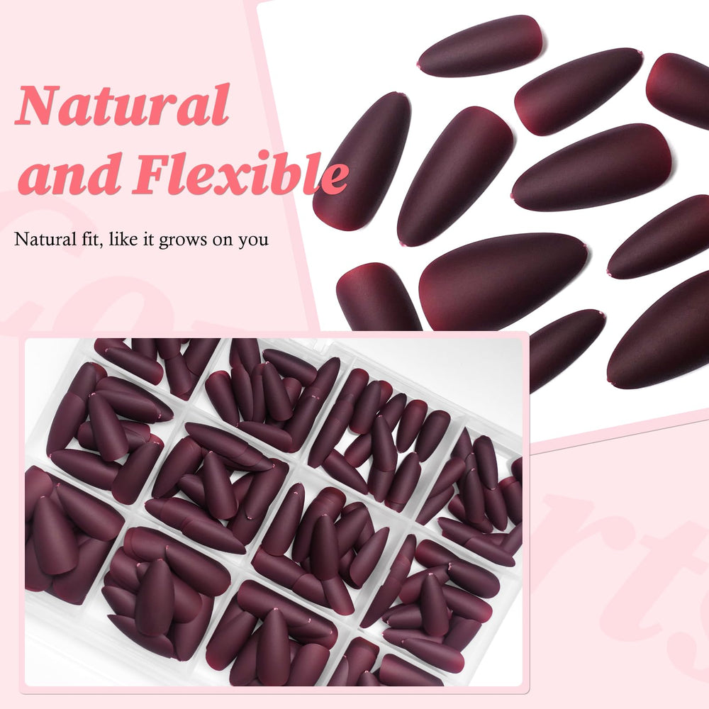 Lifextol nail file and emery board to shape almond tips