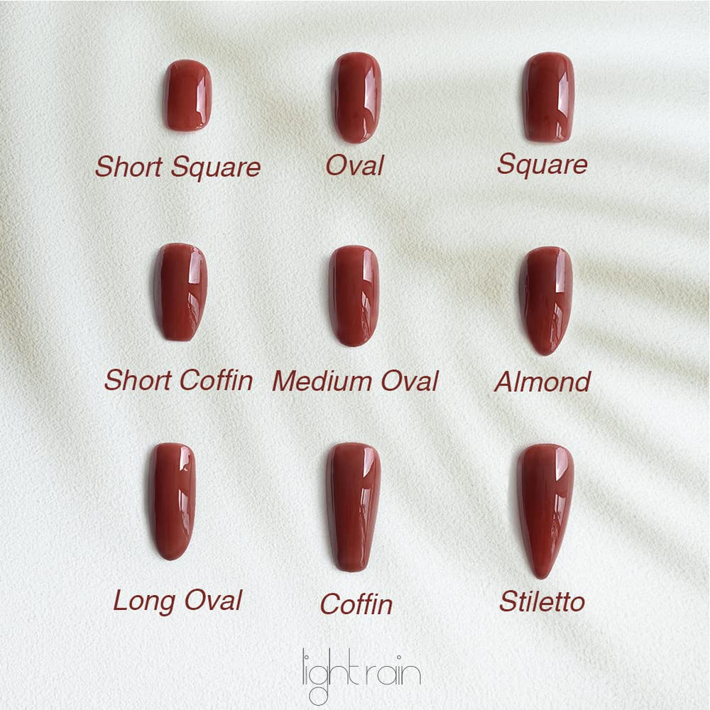Light Rain gel-acrylic tips for durable, easy application