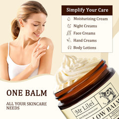 Lilei Beauty balm doubles as lip care for chapped lips.
