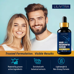 Lilivera complete kit packaging with bottle and brochure.
