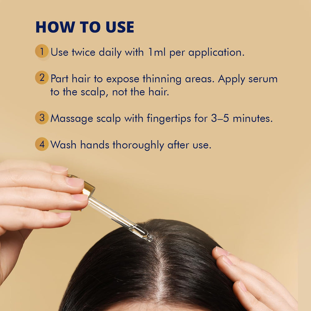 Lilivera fast-absorbing serum texture on skin after use.