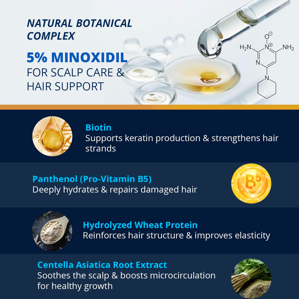 Lilivera hair growth on scalp illustrates fuller look with consistent use.