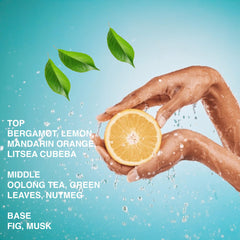 Liliya's Aroma Lemon Leaves captures bright lemon notes for daily refresh