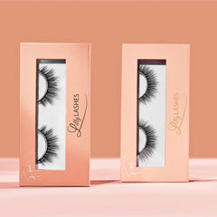 Lilly Lashes 13mm length shown for balanced natural blend.