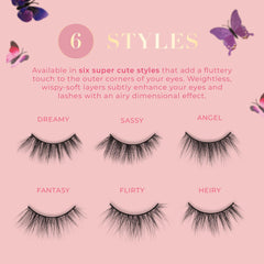 Lilly Lashes Butterfl-eyes reusable up to 20x with care.