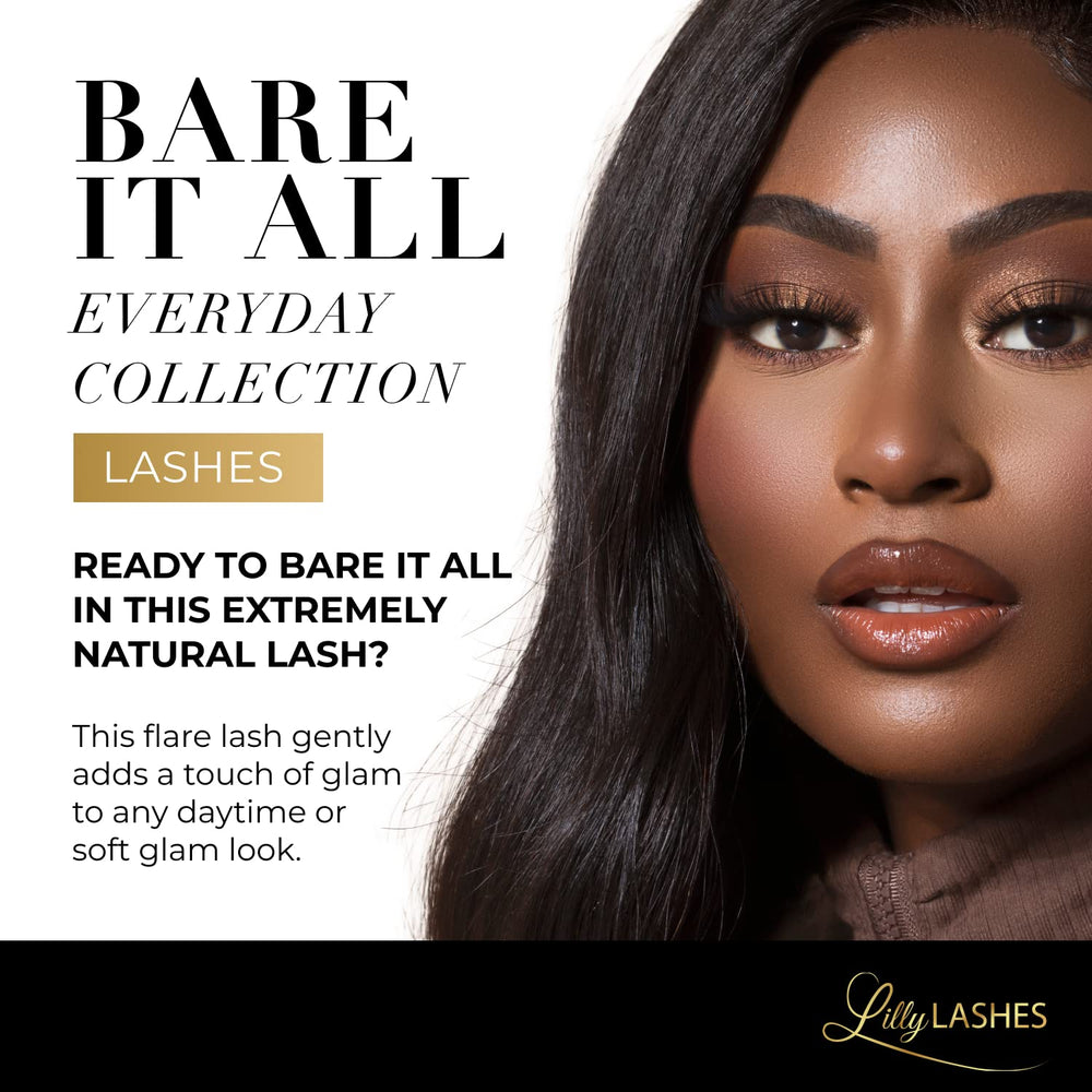 Lilly Lashes faux mink wispy lashes provide soft volume without animal harm