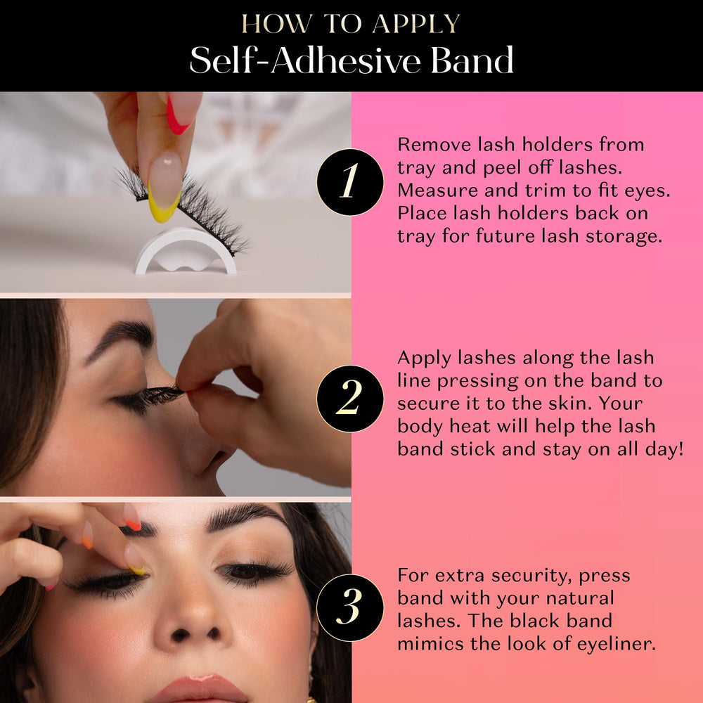 Lilly Lashes Mykonos removal is gentle and easy for quick touchups