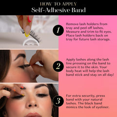 Lilly Lashes Mykonos removal is gentle and easy for quick touchups