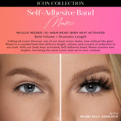 Lilly Lashes body heat-activated lashes show easy activation and wear