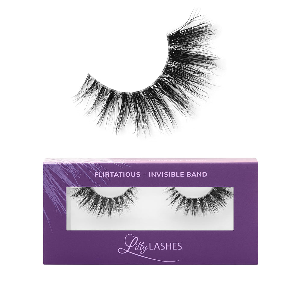 Lilly Lashes Sheer Band invisible band creates seamless, natural look for daily wear
