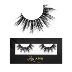 Lilly Lashes So Extra Miami 3D Mink Lashes show iconic volume for a timeless glam.