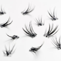 Lilly Lashes toppers layered with other lashes for added dimension