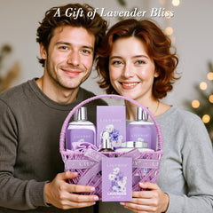 LILY ROY lavender bath sponge for pampering lather and exfoliation.