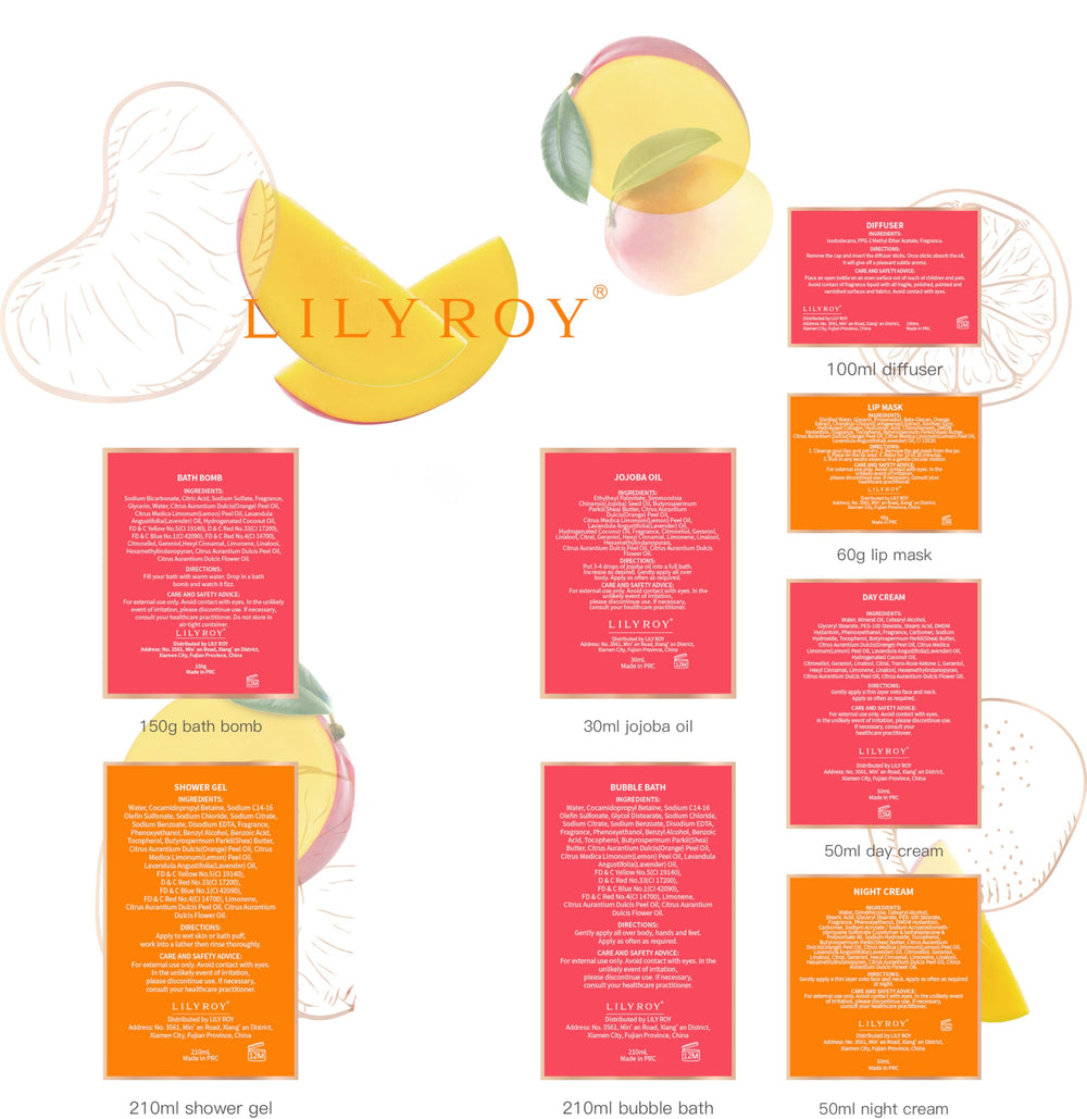 LILY ROY reusable gift basket stores beauty essentials