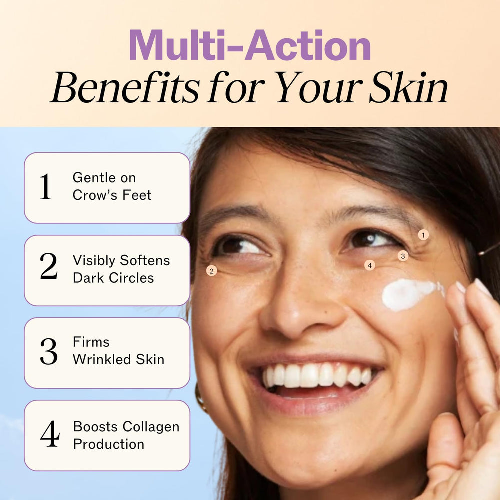 LilyAna Naturals eye cream smooths fine lines with hydrating ingredients.