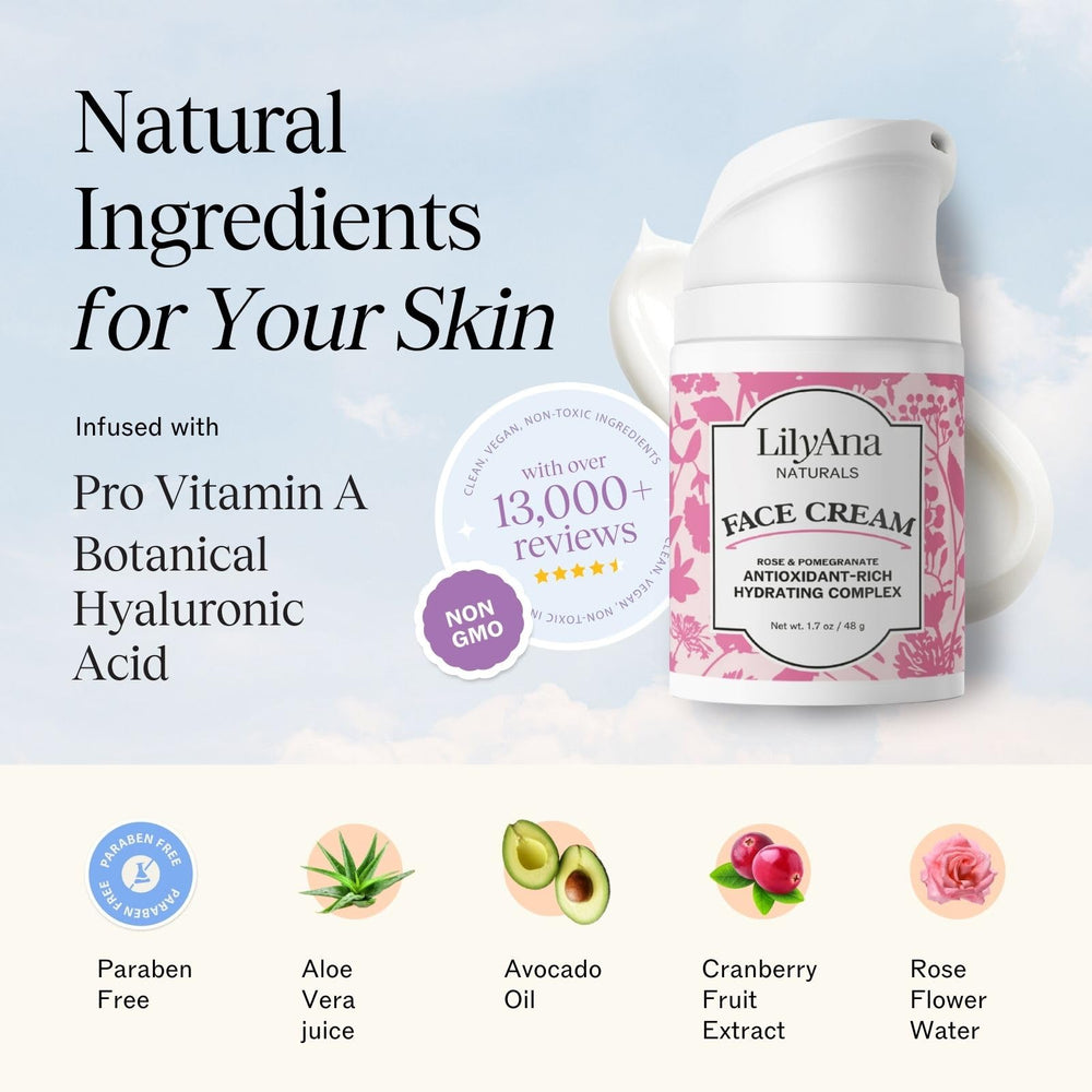 LilyAna Naturals alpha lipoic acid supports smooth, refreshed texture