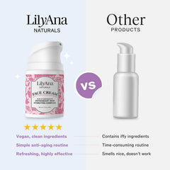 LilyAna Naturals DMAE provitamin A blend softens appearance for a youthful look