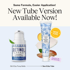 LilyAna Naturals hyaluronic acid bottle highlights deep hydration and elasticity support.