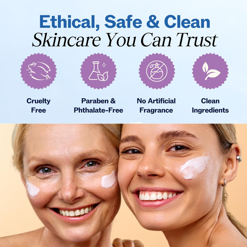LilyAna Naturals Retinol Cream packaging emphasizes vegan, clean ingredients.