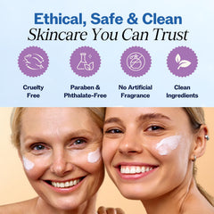 LilyAna Naturals Retinol Cream packaging emphasizes vegan, clean ingredients.
