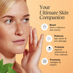 LilyAna Naturals Vitamin C Serum dropper close-up for easy application
