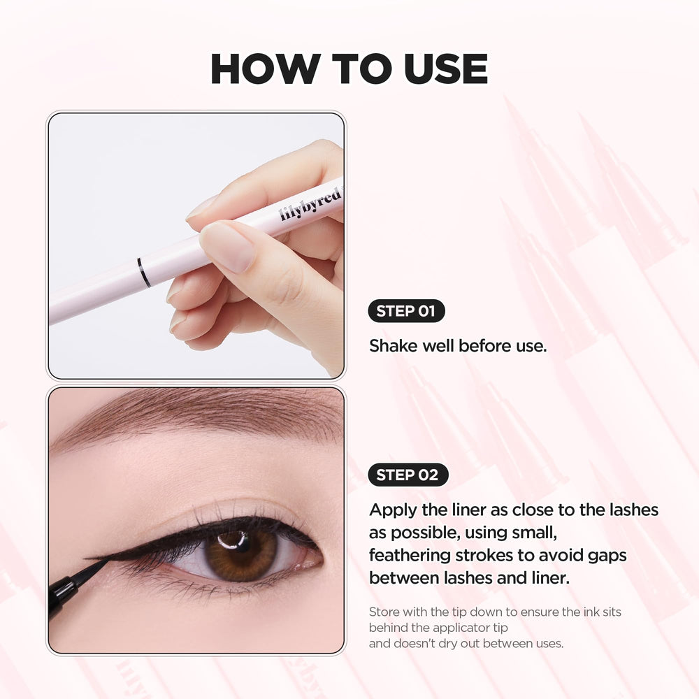 lilybyred AM9 to PM9 Survival Penliner travel size ideal for daily touch-ups