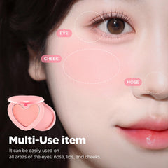 Lilybyred Luv Beam Cheek Balm buildable color adapts easily.