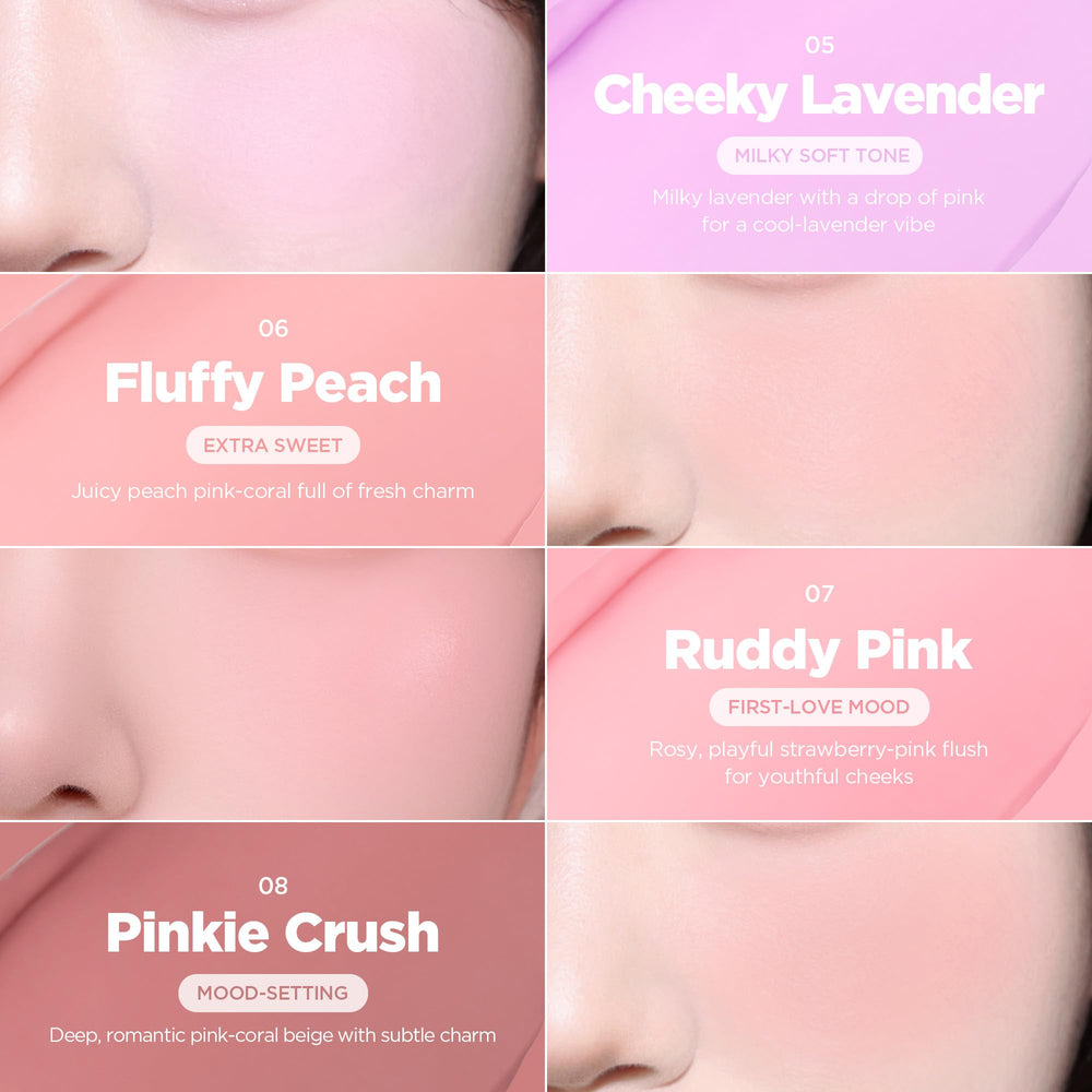 Lilybyred Luv Beam Cheek Balm compact packaging for travel.
