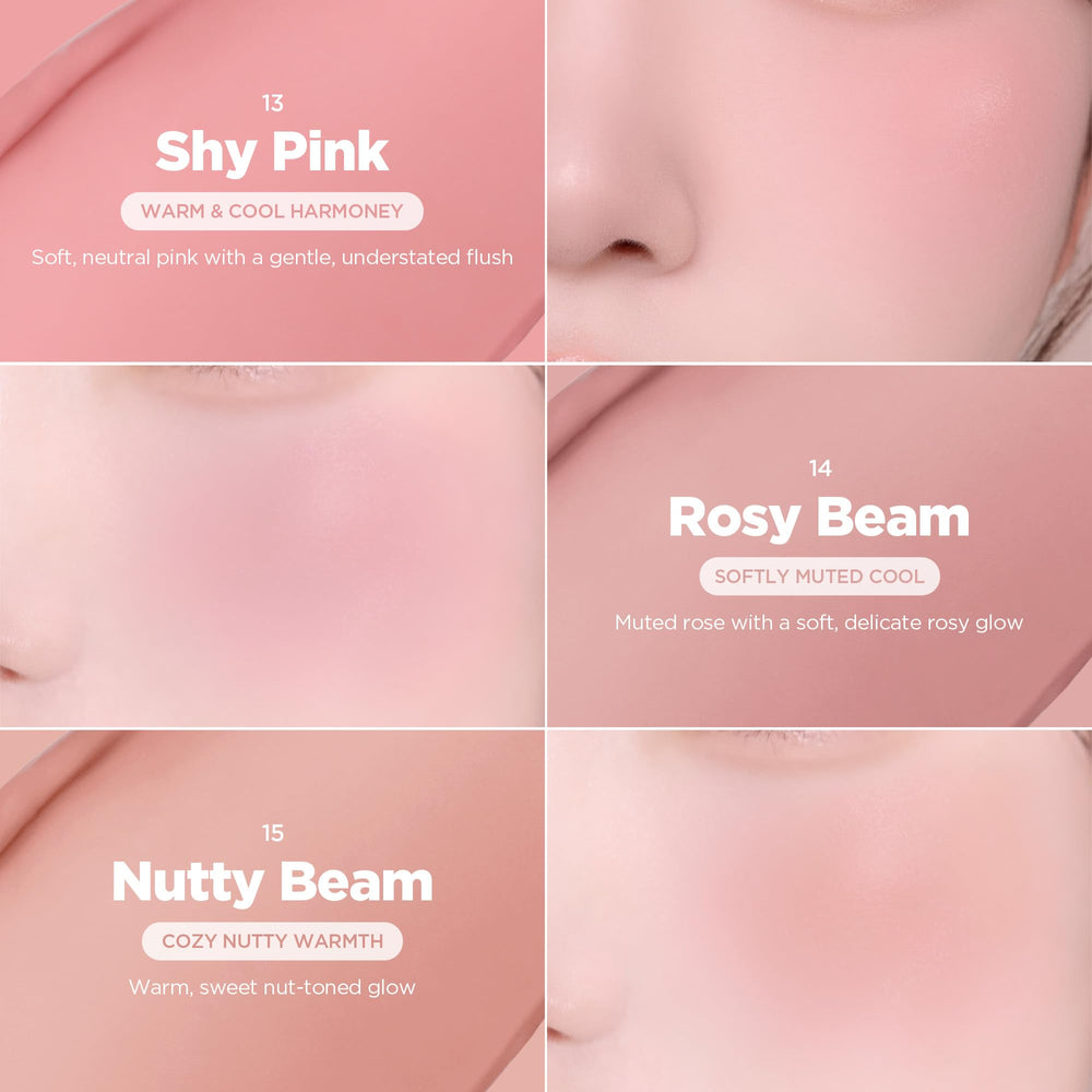 Lilybyred Luv Beam Cheek Balm quick-dab application for a fresh finish.