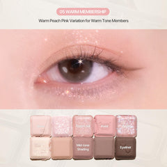Blendable formula of Lilybyred Mood Keyboard supports easy layering.
